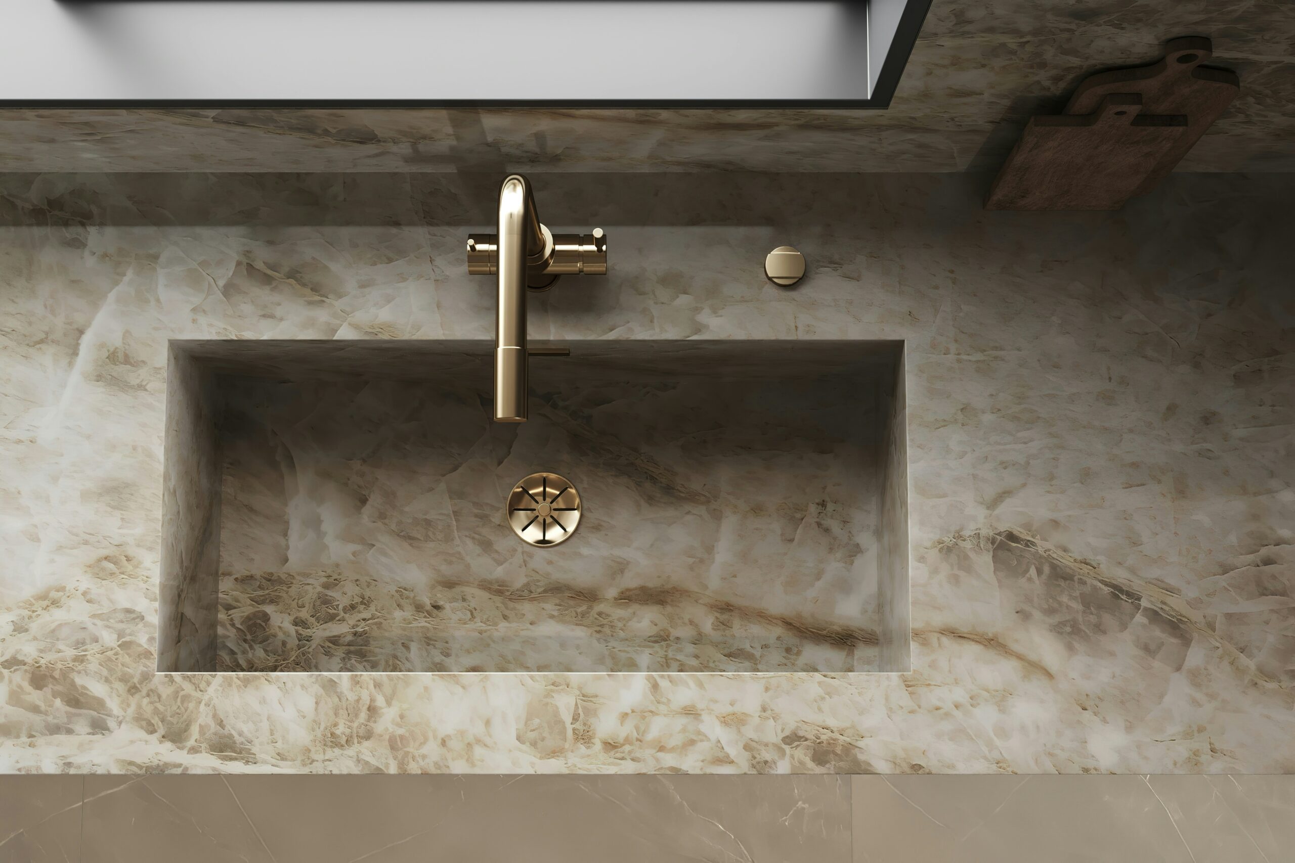 Read more about the article Moody Powder Room Design