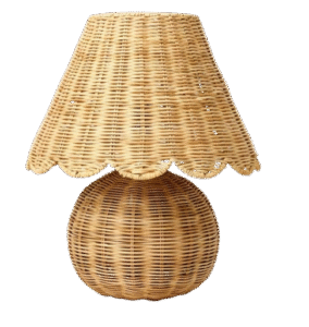 rattan lamp