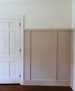 kid's bedroom wainscotting