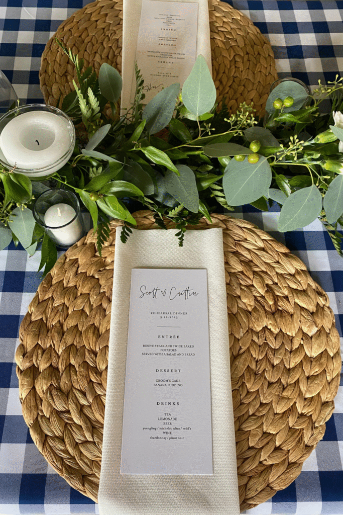 affordable table decor