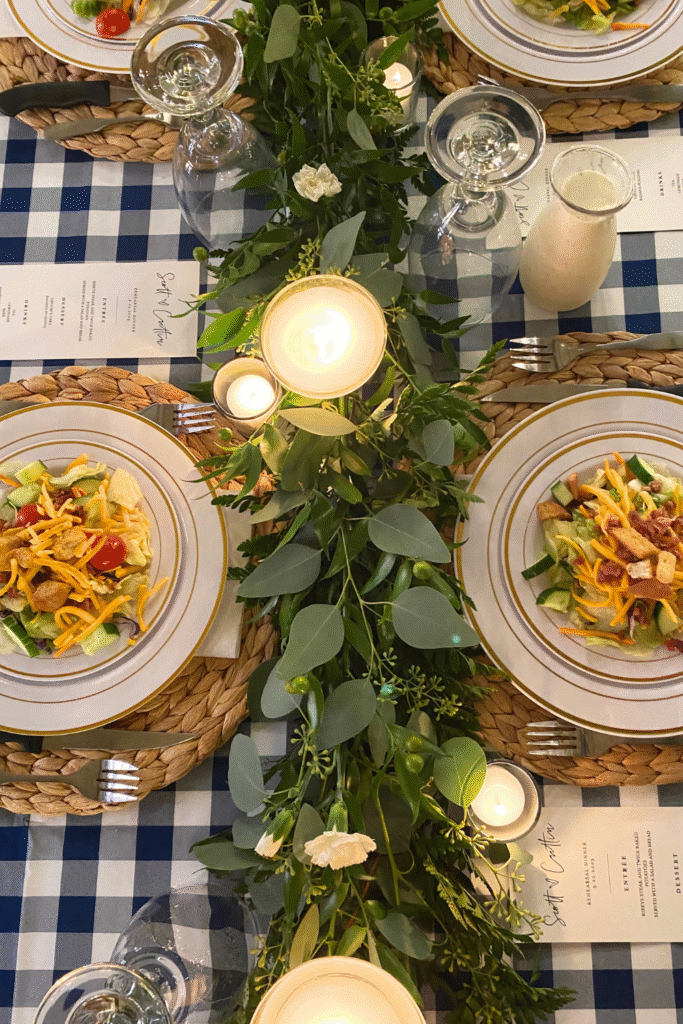 floral table centerpiece