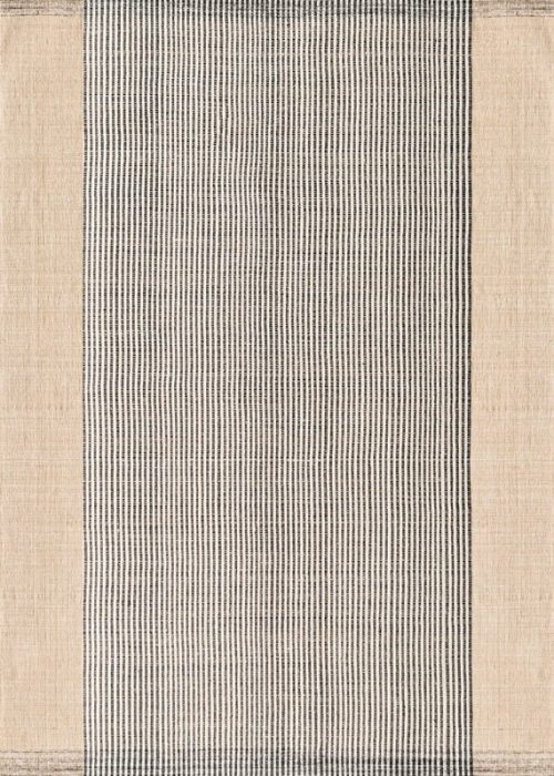 outdoor rug under rectangular dining table